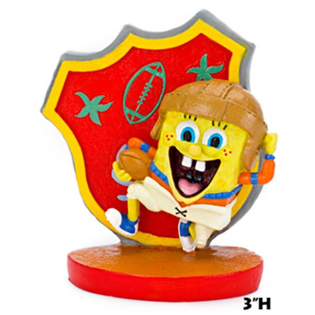 3 in. Spongebob Football Player