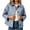 #New Blue, variant on AloohaidyvioNo Boundaries Fall Jackets for Women Lightweight Trendy Casual Button Down Plaid Jacket