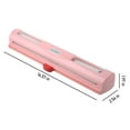 thumbnail image 3 of Aluminum Foil Dispenser,Wrap Dispenser with Cutter Plastic Wrap Dispenser with Cutter Aluminum Foil Dispenser Refillable Wrap Dispenser Plastic Food Wrap Dispenser Cling Film Dispenser., 3 of 9