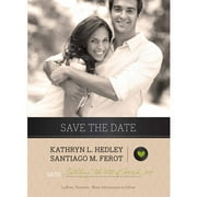 Rustic Tag Standard Save the Date