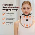 thumbnail image 3 of White Neck Massager Smart Electric Hot Compress Neck Traction Device Neck Curve Restorer Stretcher For Muscle Relieve Vertebra, 3 of 5