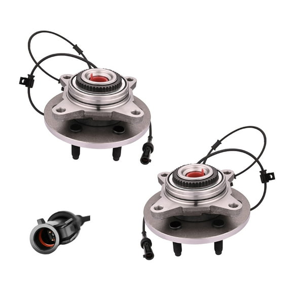 Pair of 2 Front Wheel Hub Bearing Assembly For 2000-2006 Ford Expedition 4WD