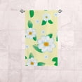 thumbnail image 6 of 2 Pack Premium Hand Towels - Ultra Soft & Highly Absorbent - Flowers with Leaves Absorbent Washcloths for Bathroom Hotel Kitchen 30x15in, 6 of 6
