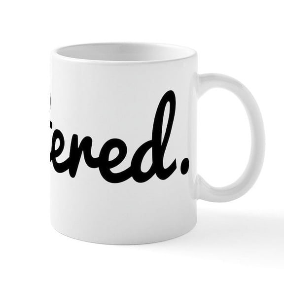 CafePress - Unfiltered - 11 oz Ceramic Mug - Novelty Coffee Tea Cup