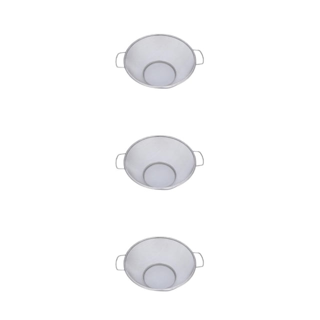 Toystoory Colador De Malla Fina Para Verduras Y Arroz - Fondo Antideslizante Y Acero Inoxidable Atóxico 21cm Type1 NO1