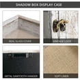 thumbnail image 2 of White Shadow Box Frame Real Glass Window Door with Hinge 8 x 10, 2 of 7