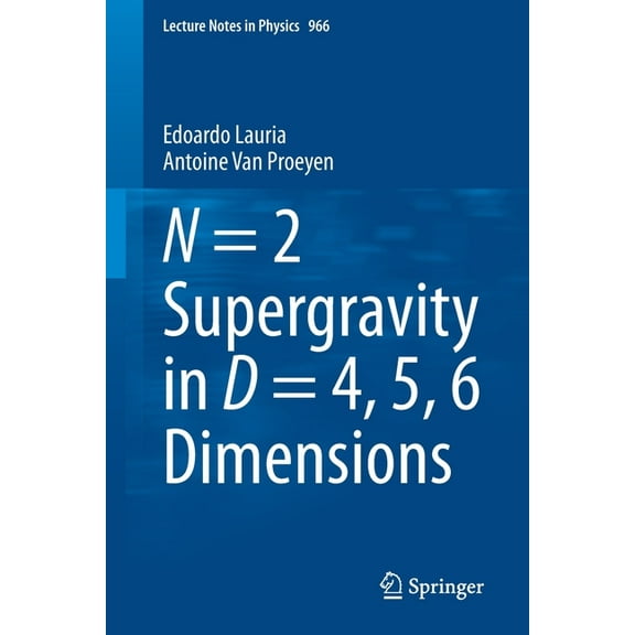 Lecture Notes in Physics N = 2 Supergravity in D = 4, 5, 6 Dimensions, Book 966, (Paperback)