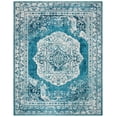 thumbnail image 2 of SAFAVIEH Crystal Beckett Oriental Area Rug, Beige/Dark Teal, 8' x 10', 2 of 8