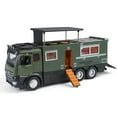 thumbnail image 1 of 1:18 Scale Green Alloy Off-Road RV Model with Sound & Light Effects - 28cm Length, 655g Weight, Zinc Alloy & Plastic Construction, Working Headlights, Foldable Mirrors, Coasting Function, Horn Sound,, 1 of 5