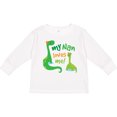 thumbnail image 3 of Inktastic My Nan Loves Me Grandson Dinosaur Boys Long Sleeve Toddler T-Shirt, 3 of 5
