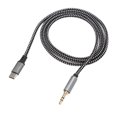 thumbnail image 1 of Cable USB C A Conector Auxiliar De Sonido De 3,5 Mm, Transferencia Sin Pérdidas Cable De 1 M TIPO C A 3,5 Mm De Sonido Estéreo Limpia Para Trotar, Conducir Y Viajar, 1 of 7