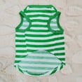 thumbnail image 5 of URMAGIC Pet Boy Dog Summer Stripe Coat Sleepwear Vest Apparel for&nbsp;Puppy&nbsp;Small Medium Dogs Warmer T-shirt Clothes, 5 of 6