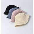 thumbnail image 6 of CoCopeaunts Plain Bucket Hat Ladies Outdoor Sun Protection Bucket Hats for Women Travel Roll Brim Fisherman Hat Casual Wear, 6 of 8