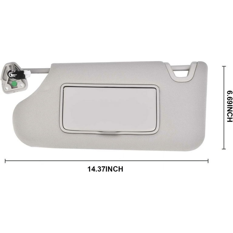 Driver side sun visor for 2015 nissan altima online