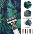 thumbnail image 5 of Area Rugs 3'x5', Tropical Plants Carpet Runner Indoor Outdoor Rugs Home Decor Aesthetic, Summer Watercolor Teal Green Palm Leaves Non Slip Mats Washable Accent Rug for Living Room Bedroom, 5 of 8