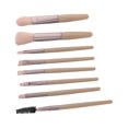 thumbnail image 1 of Cepillos Cosméticos, Sistema De Cepillo Del Maquillaje De Las Cerdas Suaves 8pcs Ligero Para El Polvo Flojo Para El Corrector, 1 of 8
