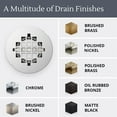 thumbnail image 4 of Dreamline DN09X02R06 Slimline 2" Round Shower Drain - Bronze, 4 of 7