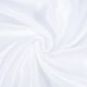thumbnail image 1 of Tela satinada brillante de 5,4 yardas por yarda, tela de poliéster de 60 pulgadas, material de costura para manteles, vestidos de boda, fiestas, fondos, manualidades DIY, color blanco, 1 of 9