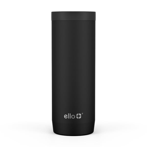 Ello Ultra Clean 18oz Stainless Steel Coffee Mug, Black