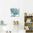 thumbnail image 6 of Blue Roses Bathroom Wall Decor Modern Pictures Canvas Art Print Suitable for Gift and Home Decor can be Hung in Bathroom Diningroom Bedroom Office Livingroom Kitchen\u2026, 6 of 6