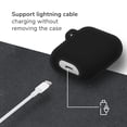 thumbnail image 4 of Janrevotw Airpods Case, Hard Shell Shockproof Earbud Protector With Keychain Kit For Apple Airpods 1 & 2 (Black), 4 of 6