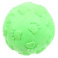 thumbnail image 1 of Molar Teeth Rubber Footprint Ball Toy for Pets Dogs Cats (Random Color), 1 of 9