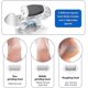thumbnail image 1 of Topways Schrgbandformer Stoff Schrgband Werkzeug Tape Maker 4er-set en 6 mm, 12 mm, 18 mm, 25 mm, 1 of 1