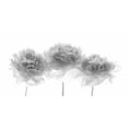 thumbnail image 3 of Frank, Assaf 14x9 Black Modern Framed Museum Art Print Titled - Peonies on white background, 3 of 5
