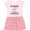 Pink With Stripes, variant on Inktastic Anesthesiologist Mom Baby Gift Gift Toddler Girl Dress