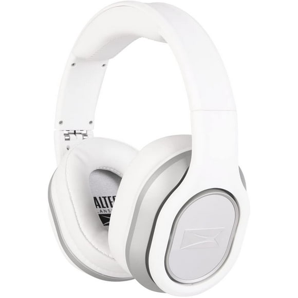 Altec Lansing MZX656-White Foldable Headphones, White