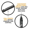 thumbnail image 3 of BIC Gelocity Quick Dry Medium Point Gel Pen, 0.7 mm, Black Ink, 8 Count, 3 of 8
