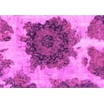 thumbnail image 1 of Ahgly Company Indoor Rectangle Abstract Pink Modern Area Rugs, 5' x 7', 1 of 4
