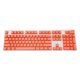 thumbnail image 1 of Keycap Set Teclado mecánico universal Bakclit Key Cap Orange 104pcs PC, 1 of 5