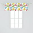 thumbnail image 2 of Ambesonne Octopus Window Valance, Cheerful Ocean Animals, 42" x 18", Multicolor, 2 of 3
