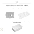 thumbnail image 2 of Rohl Wire Sink Grid For Rc3018 Kitchen Sinks In Stainless Steel With Feet 14 1/2" X 26 3/8", 2 of 2