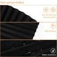 thumbnail image 6 of Debonair Pleated Window Paper Shades Room Darkening Blinds Black 36" x 59", 6 of 9