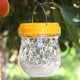 thumbnail image 3 of Precio sorpresa!Trampas para avispas, trampa para abejas con energía solar con luz LED UV, trampas para colgar al aire libre, trampa para avispones reutilizable para interiores, exteriores, patio, ja, 3 of 5