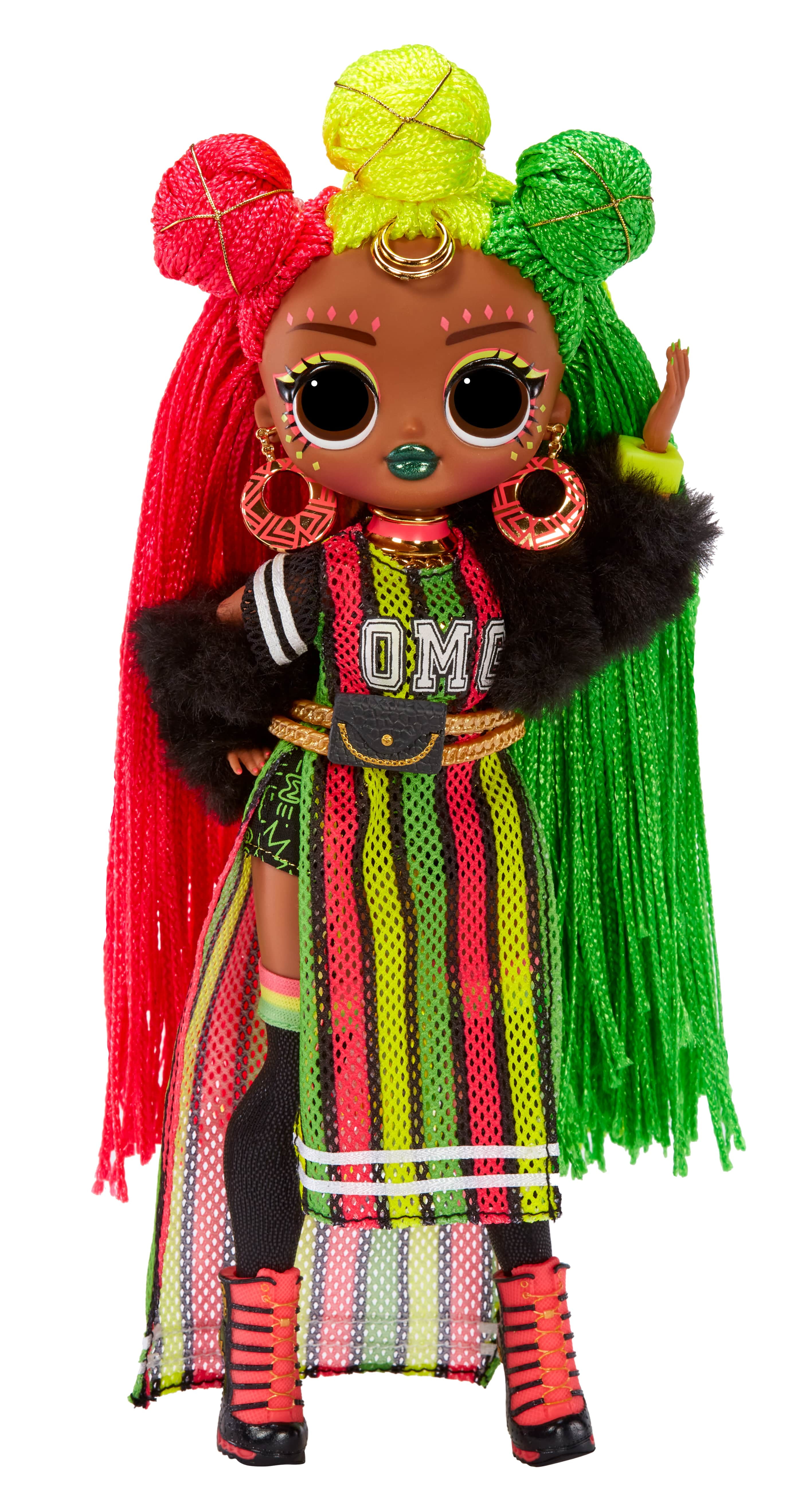 L.O.L Surprise! LOL Surprise OMG Queens Sways fashion doll with 20 Surprises Including Outfit and Accessories for Fashion Toy Girls Ages 3 and up, 10-inch doll