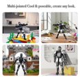 thumbnail image 3 of Figura de acción LUMRRSK Medieval Knight con armadura y armas, 3 of 7