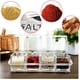 thumbnail image 2 of Uds botella transparente tarro de especias y sal, tarro de especias cocina, 2 of 5