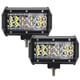 thumbnail image 1 of Led Car Work Light Quad Row Barra De Luz A Prueba De Golpes Impermeable Off Road Fog Lamp,2Pcs 140W Dc 9V-32V Moyic VI011462-00, 1 of 6