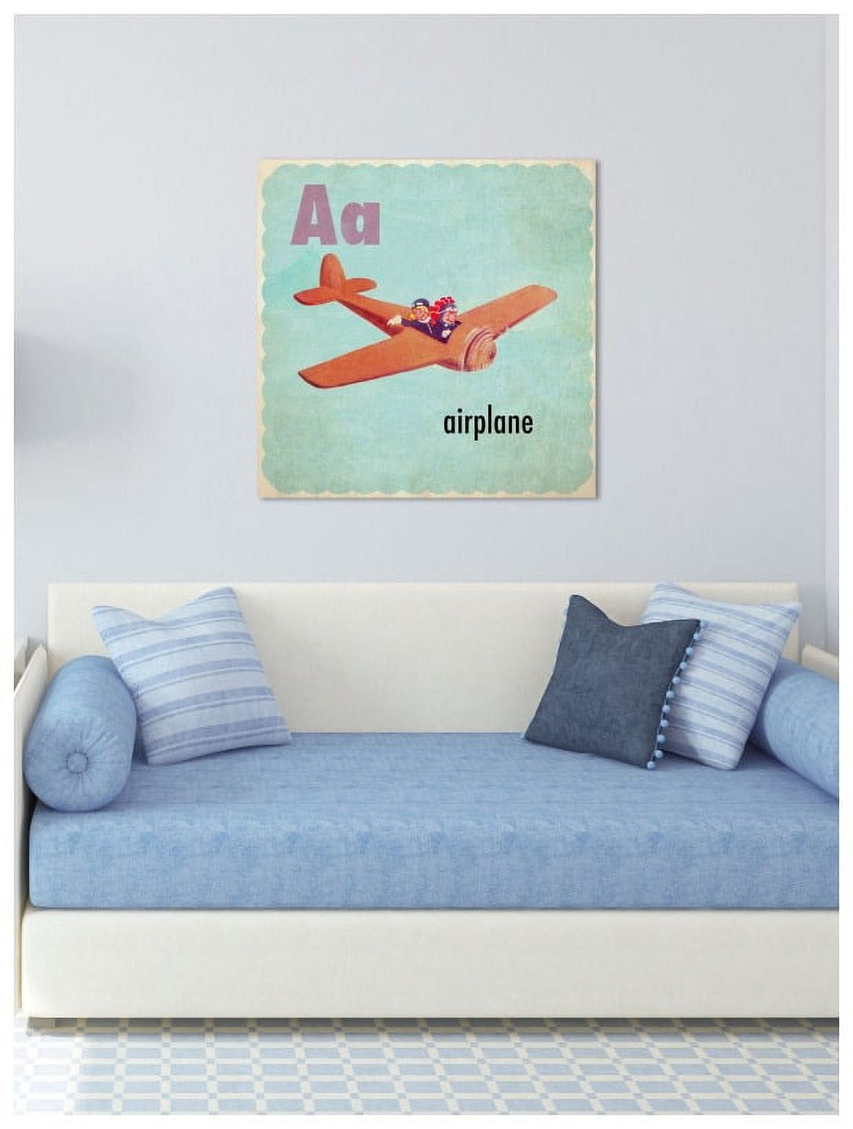 Marmont Hill "Airplane" by Curtis Painting Print on Canvas