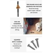 PEIBang Retro Doorbell,Traditional Metal Shopkeepers Bell,Store Door Hanging Bell Dog Training Bell Ring Bell for Door Opening,Remind You Customer Coming