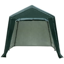 YYAo Storage Shed Car Port , Carport Canopy,Outdoor Carport Shed with Sidewalls and Waterproof Ripstop Cover-8 x 14 ft