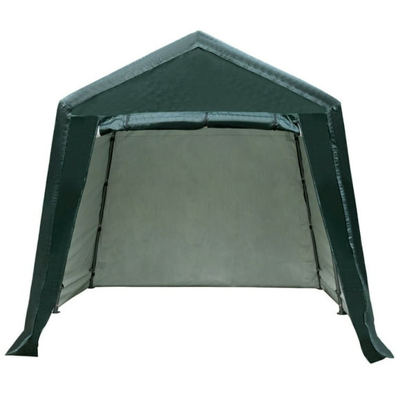 YYAo Storage Shed Car Port , Carport Canopy,Outdoor Carport Shed with Sidewalls and Waterproof Ripstop Cover-8 x 14 ft