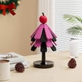 thumbnail image 5 of Posavasos de Silicona con Forma de Árbol de Navidad, Resistente Al Agua y Al , con 4 Posavasos Desmontables, Teteras y Portavasos, Color Amarillo., 5 of 5
