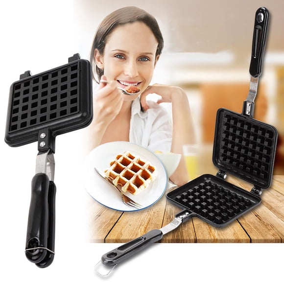 Dvkptbk Moule de Cuisson Cuisinière Fabricant Fer Double Antiadhésif Moule de Cuisson pour Déjeuner en Famille Cuisson Gadgets de Cuisine