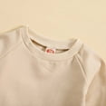 thumbnail image 5 of qiiinnHk Toddler Baby Outfit Long Sleeve Sweatshirts Pants Clothes Set Boys Fall Winter 2PCS Clothes for Baby Boy 12-18 Months,Beige, 5 of 6