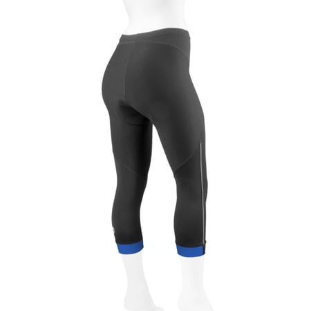 Aero Tech Women's Victoria PADDED Cycling Capri - Supplex Fabric and Reflectives