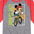thumbnail image 3 of Disney - Ride It Out - Toddler And Youth Raglan Graphic T-Shirt, 3 of 6